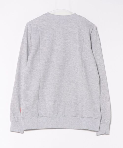 Kappa(カッパ)の「kappa/カッパ クルーネックスウェット(スウェット・メンズ・ブラック/杢グレー・LL/L/M)」の3枚目の写真