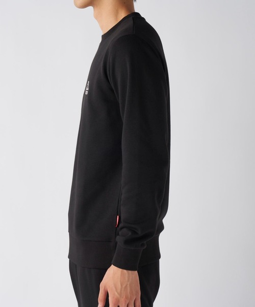 Kappa(カッパ)の「kappa/カッパ クルーネックスウェット(スウェット・メンズ・ブラック/杢グレー・LL/L/M)」の10枚目の写真