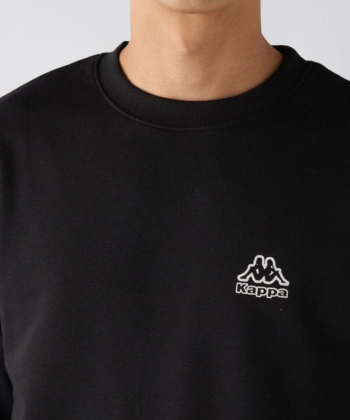 Kappa(カッパ)の「kappa/カッパ クルーネックスウェット(スウェット・メンズ・ブラック/杢グレー・LL/L/M)」の12枚目の写真