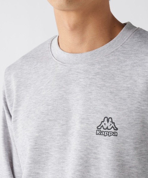 Kappa(カッパ)の「kappa/カッパ クルーネックスウェット(スウェット・メンズ・ブラック/杢グレー・LL/L/M)」の17枚目の写真