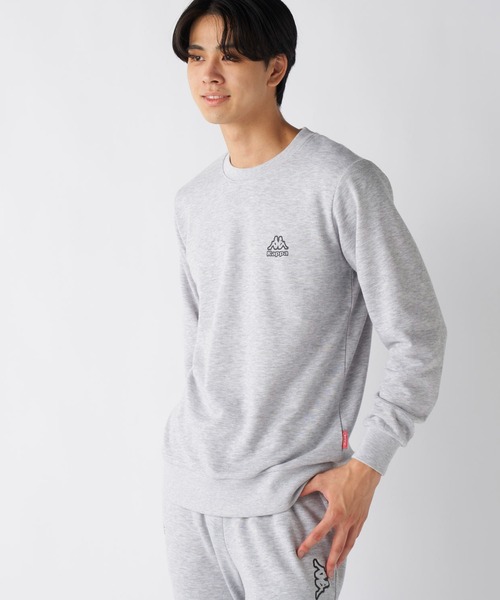 Kappa(カッパ)の「kappa/カッパ クルーネックスウェット(スウェット・メンズ・ブラック/杢グレー・LL/L/M)」の19枚目の写真