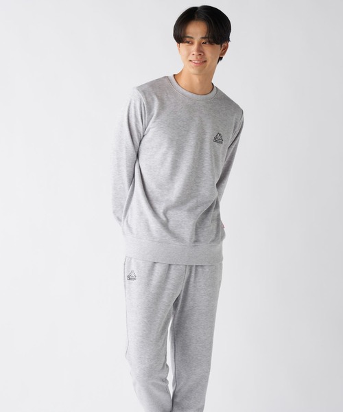 Kappa(カッパ)の「kappa/カッパ クルーネックスウェット(スウェット・メンズ・ブラック/杢グレー・LL/L/M)」の21枚目の写真