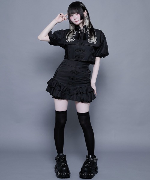 TRAVAS TOKYO - ililil　セットアップ　チャイナ TRAVAS TOKYO - ililil セットアップ チャイナの通販 by N's