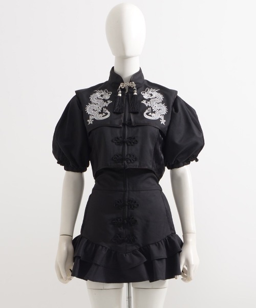 TRAVAS TOKYO - ililil　セットアップ　チャイナ TRAVAS TOKYO - ililil セットアップ チャイナの通販 by N's