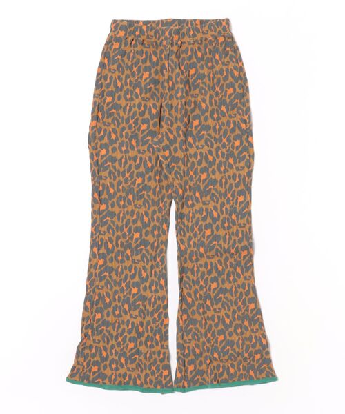 MARKEY'S(マーキーズ)の「総柄ワッフルパイピングフレア-パンツ/おとな(その他パンツ・レディース・杢グレー/レッド系その他/ブラウン系その他/ブラック系その他・160cm)」の22枚目の写真