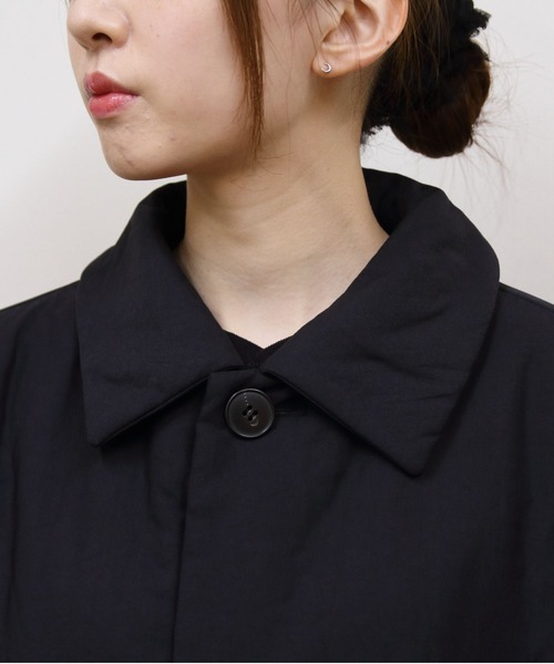 LE GLAZIK（ルグラジック）の「LE GLAZIK/ル グラジック　ショートコート　SHORT COAT　LG-A0753 TLL（ステンカラーコート・レディース・ベージュ/ブラック・36）」の5枚目の写真