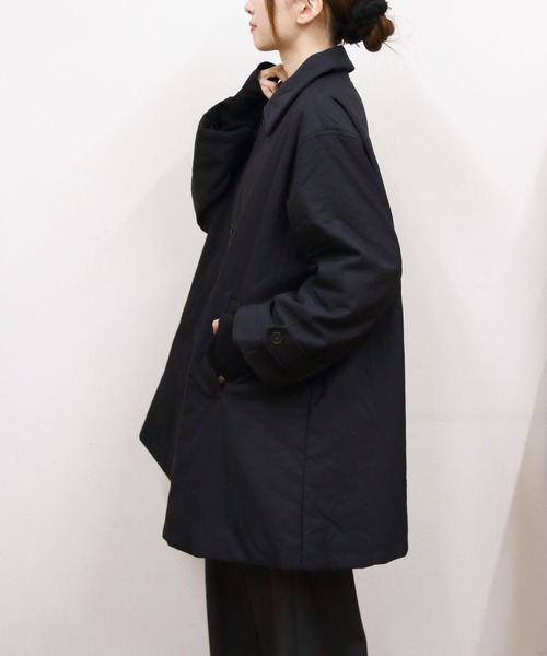 LE GLAZIK（ルグラジック）の「LE GLAZIK/ル グラジック　ショートコート　SHORT COAT　LG-A0753 TLL（ステンカラーコート・レディース・ベージュ/ブラック・36）」の16枚目の写真