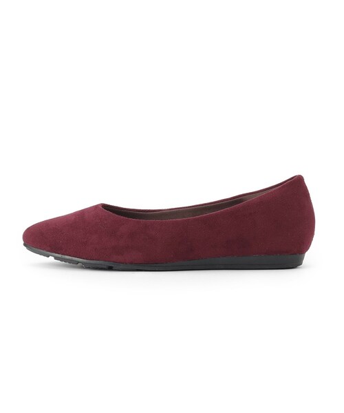 SHOO・LA・RUE（シューラルー）の「ラクチン フラットパンプス（その他シューズ・レディース・ネイビー/ブラック/ブラウン系その他/ボルドー・50/35/45/25）」の7枚目の写真