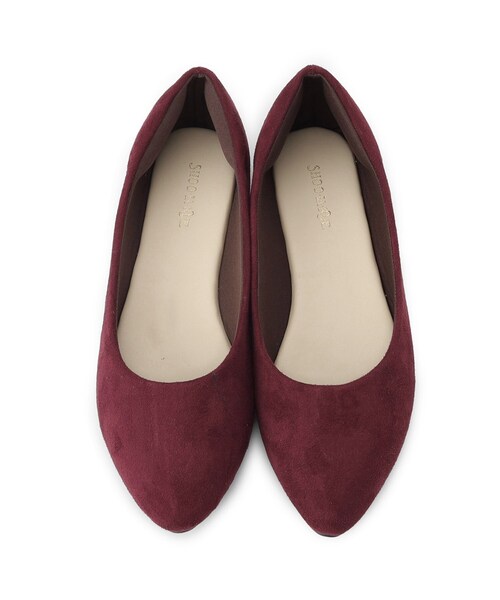 SHOO・LA・RUE（シューラルー）の「ラクチン フラットパンプス（その他シューズ・レディース・ネイビー/ブラック/ブラウン系その他/ボルドー・50/35/45/25）」の9枚目の写真