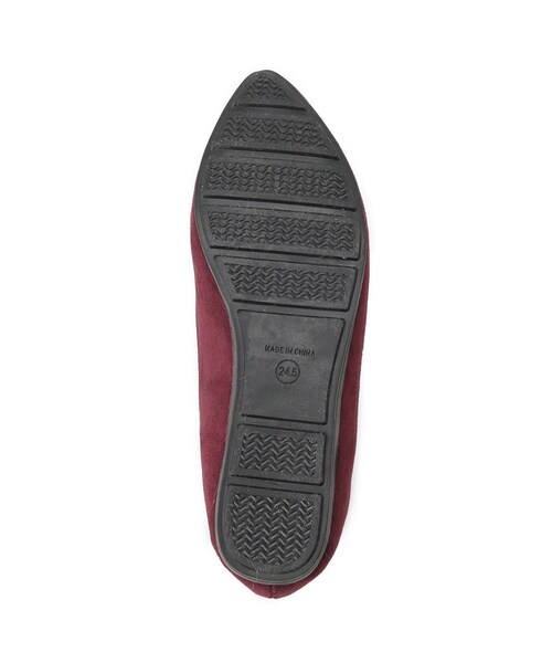 SHOO・LA・RUE（シューラルー）の「ラクチン フラットパンプス（その他シューズ・レディース・ネイビー/ブラック/ブラウン系その他/ボルドー・50/35/45/25）」の10枚目の写真