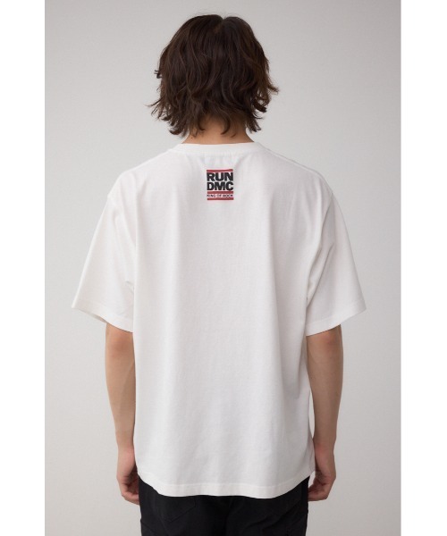 AZUL by moussy(アズールバイマウジー)の「RUN DMC ビンテージラップ半袖TEE(Tシャツ/カットソー・メンズ・ブラック/ホワイト・FREE)」の8枚目の写真