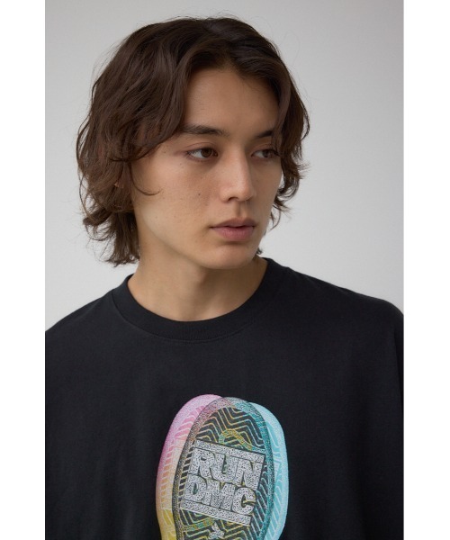 AZUL by moussy(アズールバイマウジー)の「RUN DMC ビンテージラップ半袖TEE(Tシャツ/カットソー・メンズ・ブラック/ホワイト・FREE)」の14枚目の写真