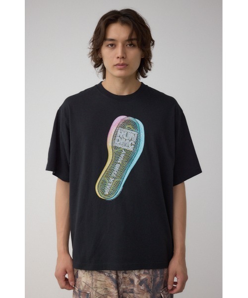 AZUL by moussy(アズールバイマウジー)の「RUN DMC ビンテージラップ半袖TEE(Tシャツ/カットソー・メンズ・ブラック/ホワイト・FREE)」の17枚目の写真