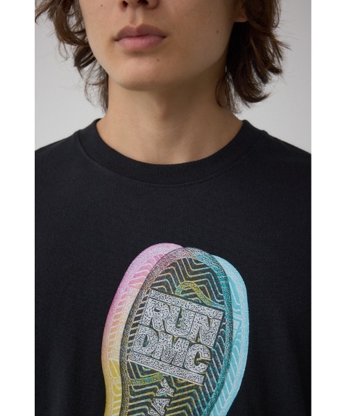 AZUL by moussy(アズールバイマウジー)の「RUN DMC ビンテージラップ半袖TEE(Tシャツ/カットソー・メンズ・ブラック/ホワイト・FREE)」の20枚目の写真