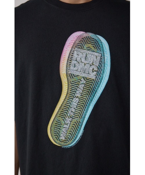 AZUL by moussy(アズールバイマウジー)の「RUN DMC ビンテージラップ半袖TEE(Tシャツ/カットソー・メンズ・ブラック/ホワイト・FREE)」の21枚目の写真