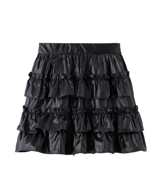 PEACH JOHN（ピーチジョン）の「フリルミニスカート（スカート・レディース・ブラック/ブラウン・ONE SIZE）」の18枚目の写真