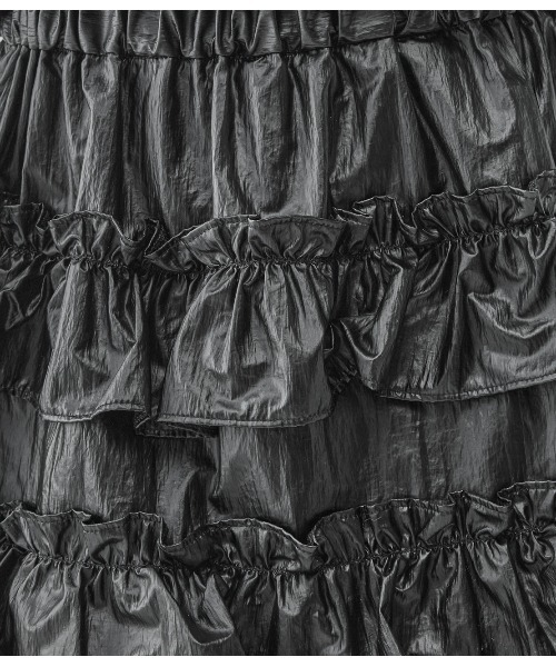 PEACH JOHN（ピーチジョン）の「フリルミニスカート（スカート・レディース・ブラック/ブラウン・ONE SIZE）」の19枚目の写真