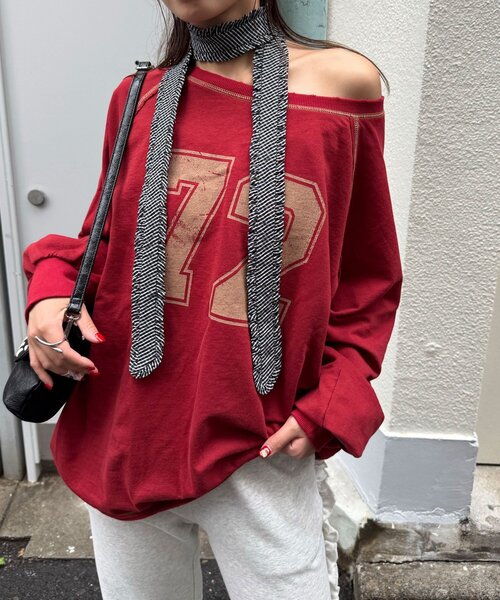 CIAOPANIC（チャオパニック）の「フリルネクタイ（その他小物・レディース・ブラック/チャコールグレー/グリーン/ホワイト/ネイビー・FREE）」の20枚目の写真