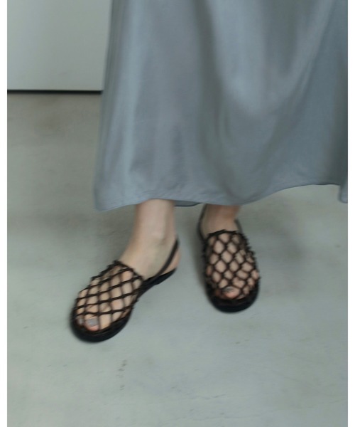 anuke(アンヌーク)の「Mellow Maxi Skirt(スカート・レディース・ブルー系その他/グレー・36inch/38inch)」の9枚目の写真