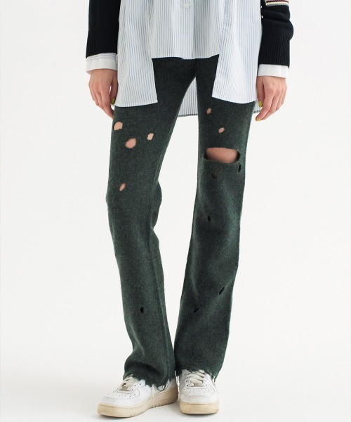 soduk(スドーク)の「hide and seek knit trousers(その他パンツ soduk(スドーク)の「hide and seek knit trousers(その他パンツ