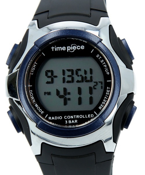 BACKYARD FAMILY(バックヤードファミリー)の「time piece 電波時計 TPW-001 TPW-002(デジタル腕時計・メンズ・ブラック系その他・FREE)」の4枚目の写真