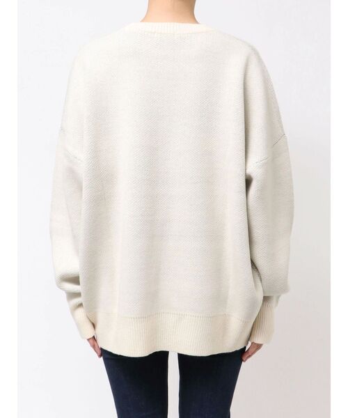 GYDA（ジェイダ）の「【WEB限定】LOLLYGAG BUNNYニットトップス（ニット/セーター・レディース・ブラック/オフホワイト/パープル・FREE）」の10枚目の写真