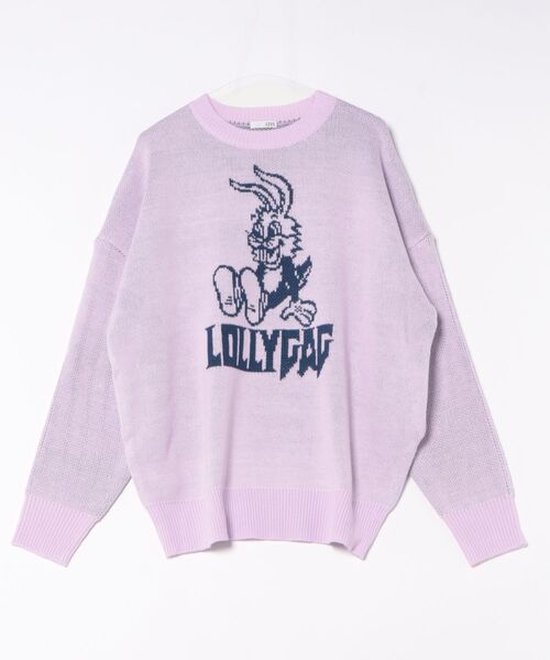 セール】【WEB限定】LOLLYGAG BUNNYニットトップス（ニット/セーター