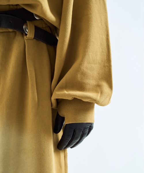 seyto（セイト）の「Bleach-fade 3 tuck baggy sweat pants ブリーチフェード3タックバギースウェットパンツ（スウェットパンツ・メンズ・ブラック/ブラウン/マスタード・1/3/2）」の20枚目の写真