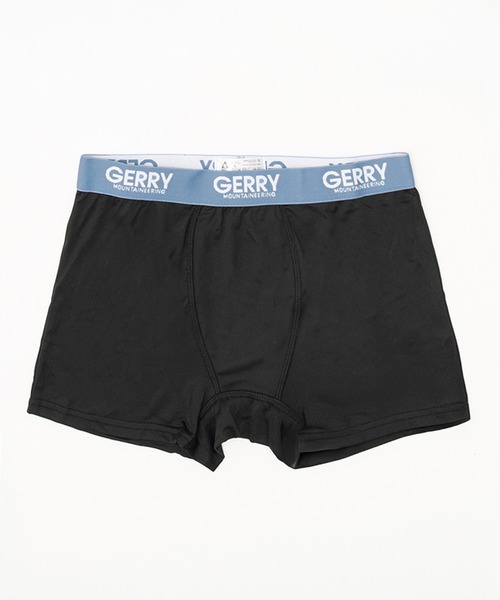 GERRY（ジェリー）の「GERRY ジェリー ボクサーパンツ ポリエステルベア天 ストレッチ 吸汗速乾 ロゴ入り 3枚セット ボクサーブリーフ下着（ボクサーパンツ・メンズ・ブラック系その他/ブラック系その他2・M/LL/L）」の7枚目の写真