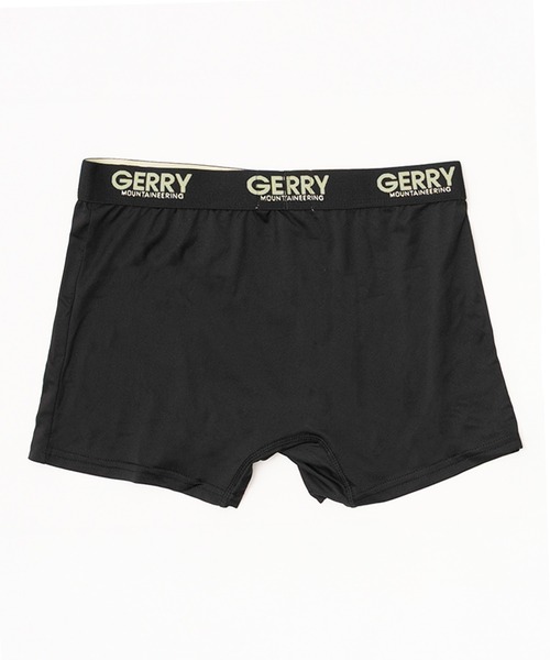 GERRY（ジェリー）の「GERRY ジェリー ボクサーパンツ ポリエステルベア天 ストレッチ 吸汗速乾 ロゴ入り 3枚セット ボクサーブリーフ下着（ボクサーパンツ・メンズ・ブラック系その他/ブラック系その他2・M/LL/L）」の10枚目の写真