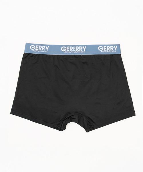 GERRY（ジェリー）の「GERRY ジェリー ボクサーパンツ ポリエステルベア天 ストレッチ 吸汗速乾 ロゴ入り 3枚セット ボクサーブリーフ下着（ボクサーパンツ・メンズ・ブラック系その他/ブラック系その他2・M/LL/L）」の8枚目の写真