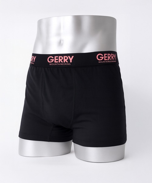 GERRY（ジェリー）の「GERRY ジェリー ボクサーパンツ ポリエステルベア天 ストレッチ 吸汗速乾 ロゴ入り 3枚セット ボクサーブリーフ下着（ボクサーパンツ・メンズ・ブラック系その他/ブラック系その他2・M/LL/L）」の18枚目の写真