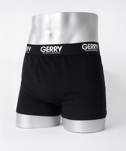 GERRY（ジェリー）の「GERRY ジェリー ボクサーパンツ ポリエステルベア天 ストレッチ 吸汗速乾 ロゴ入り 3枚セット ボクサーブリーフ下着（ボクサーパンツ・メンズ・ブラック系その他/ブラック系その他2・M/LL/L）」の20枚目の写真