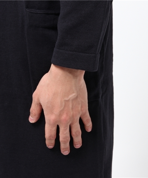 SENSE OF PLACE by URBAN RESEARCH（センスオブプレイスバイアーバンリサーチ）の「【A】ロングカーディガン（カーディガン/ボレロ・メンズ・オリーブ/グレー/ネイビー・L/M）」の7枚目の写真