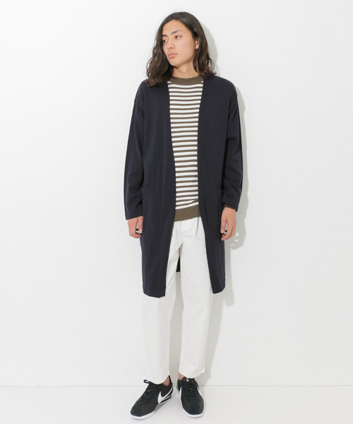 SENSE OF PLACE by URBAN RESEARCH（センスオブプレイスバイアーバンリサーチ）の「【A】ロングカーディガン（カーディガン/ボレロ・メンズ・オリーブ/グレー/ネイビー・L/M）」の11枚目の写真