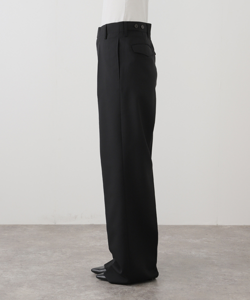 セール】【TONYWACK/トニーワック】Light Wool Pleated Wide Trouser