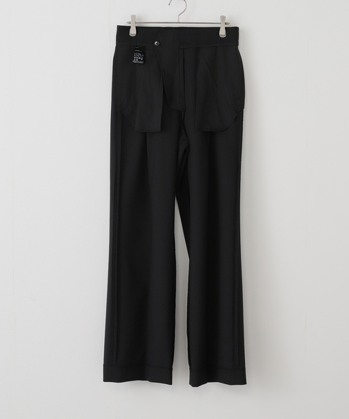 セール】【TONYWACK/トニーワック】Light Wool Pleated Wide Trouser
