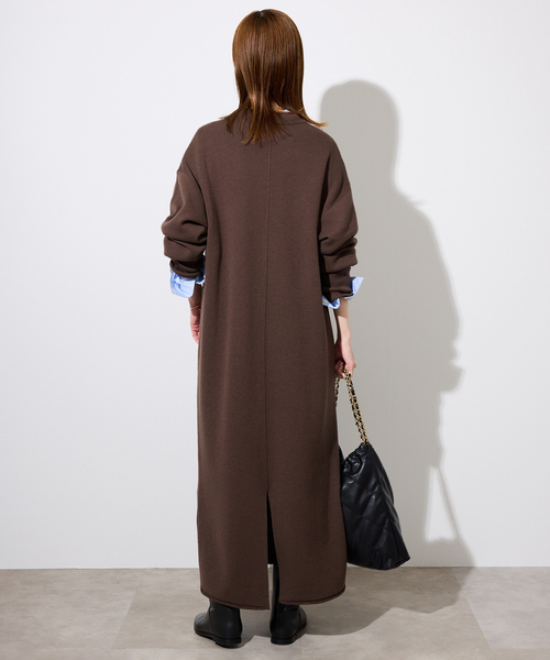 WEB限定/追加》ウォッシャブルスムース ニットワンピース（ワンピース