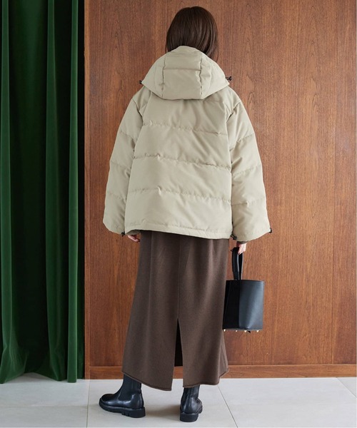 SLOBE IENA(スローブイエナ)の「《WEB限定/追加》ウォッシャブルスムース ニットワンピース(ワンピース・レディース・ブラック/ブラウン・FREE)」の17枚目の写真