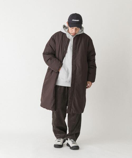 EKAL（エカル）の「QUICK DRY ハーフジップフーディー（スウェット・メンズ・グレー/ブラック・LARGE/MEDIUM）」の4枚目の写真