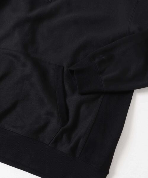 EKAL（エカル）の「QUICK DRY ハーフジップフーディー（スウェット・メンズ・グレー/ブラック・LARGE/MEDIUM）」の3枚目の写真