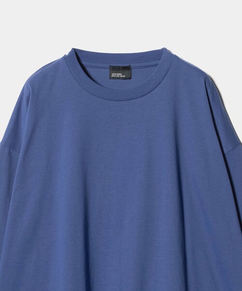 green label relaxing(グリーンレーベルリラクシング)の「【WEB限定】デイリールーズ Tシャツ -吸水速乾・抗菌-(Tシャツ/カットソー・メンズ・ホワイト/ライトグレー/ブラック/ライム/ターコイズブルー系/ネイビー/ロイヤルブルー・L/S/XL/XS/M)」の11枚目の写真