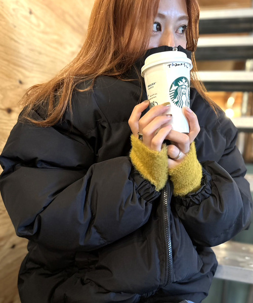 ARCADE(アーケード)の「オーバーサイズ ボリューム エコダウンジャケット スタンドカラーブルゾン【-ARCADE Limited Line-】(ダウンジャケット/コート・レディース・ライトブルー/ライトグリーン/ライトピンク/アイボリー/ブラック/グレー・L/M)」の1枚目の写真