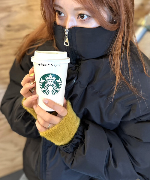 ARCADE(アーケード)の「オーバーサイズ ボリューム エコダウンジャケット スタンドカラーブルゾン【-ARCADE Limited Line-】(ダウンジャケット/コート・レディース・ライトブルー/ライトグリーン/ライトピンク/アイボリー/ブラック/グレー・L/M)」の17枚目の写真