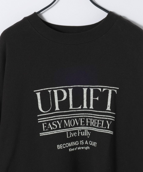 JEANASIS（ジーナシス）の「ヘビーウェイトウラケロゴBIGプルオーバー/599646（スウェット・レディース・ブラック/グレー/ボルドー・FREE）」の5枚目の写真