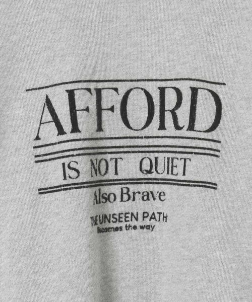 JEANASIS（ジーナシス）の「ヘビーウェイトウラケロゴBIGプルオーバー/599646（スウェット・レディース・ブラック/グレー/ボルドー・FREE）」の11枚目の写真