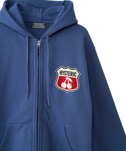 Hysteric Glamour　パーカー　ヒスガール　星条旗 ヒステリックグラマー HYSTERIC GLAMOUR ヒスガール 星条旗 染