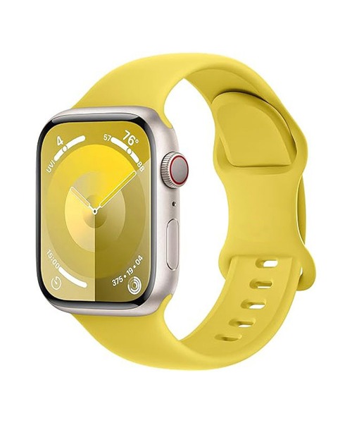 LUON(ルオン)の「LUON / Apple Watch Band / シリコン アップルウォッチ バンド(デジタル腕時計・レディース・パープル/オレンジ/イエロー/アイボリー/ピンク/レッド/グレー/ライトブルー/ブラック・A/B)」の6枚目の写真