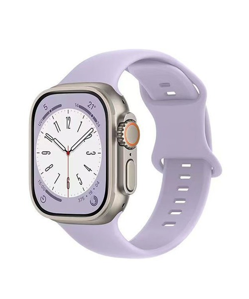 LUON(ルオン)の「LUON / Apple Watch Band / シリコン アップルウォッチ バンド(デジタル腕時計・レディース・パープル/オレンジ/イエロー/アイボリー/ピンク/レッド/グレー/ライトブルー/ブラック・A/B)」の13枚目の写真