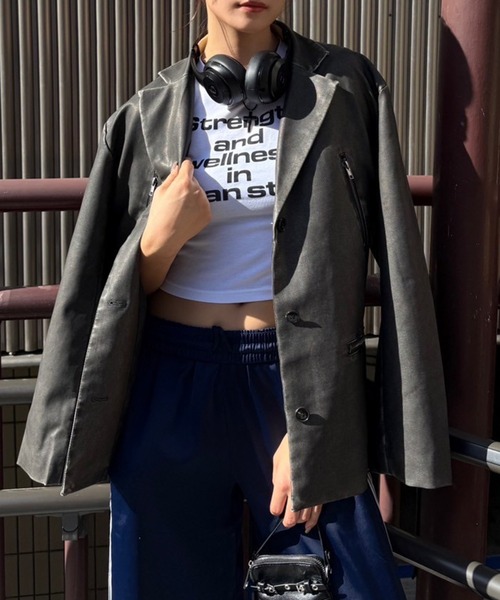 ACLENT テーラードジャケット　ブラック デサント オルテライン DESCENTE ALLTERRAIN 【I/O】テックスリム